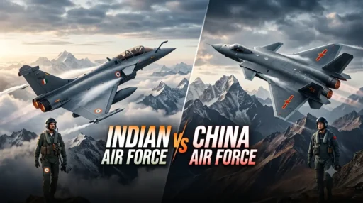 Indian Air Force vs China Air Force