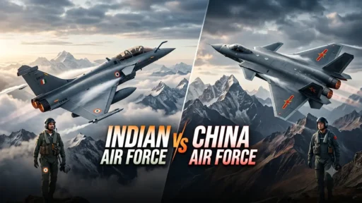 Indian Air Force vs China Air Force