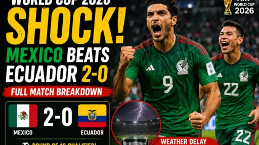 Mexico Beats Ecuador