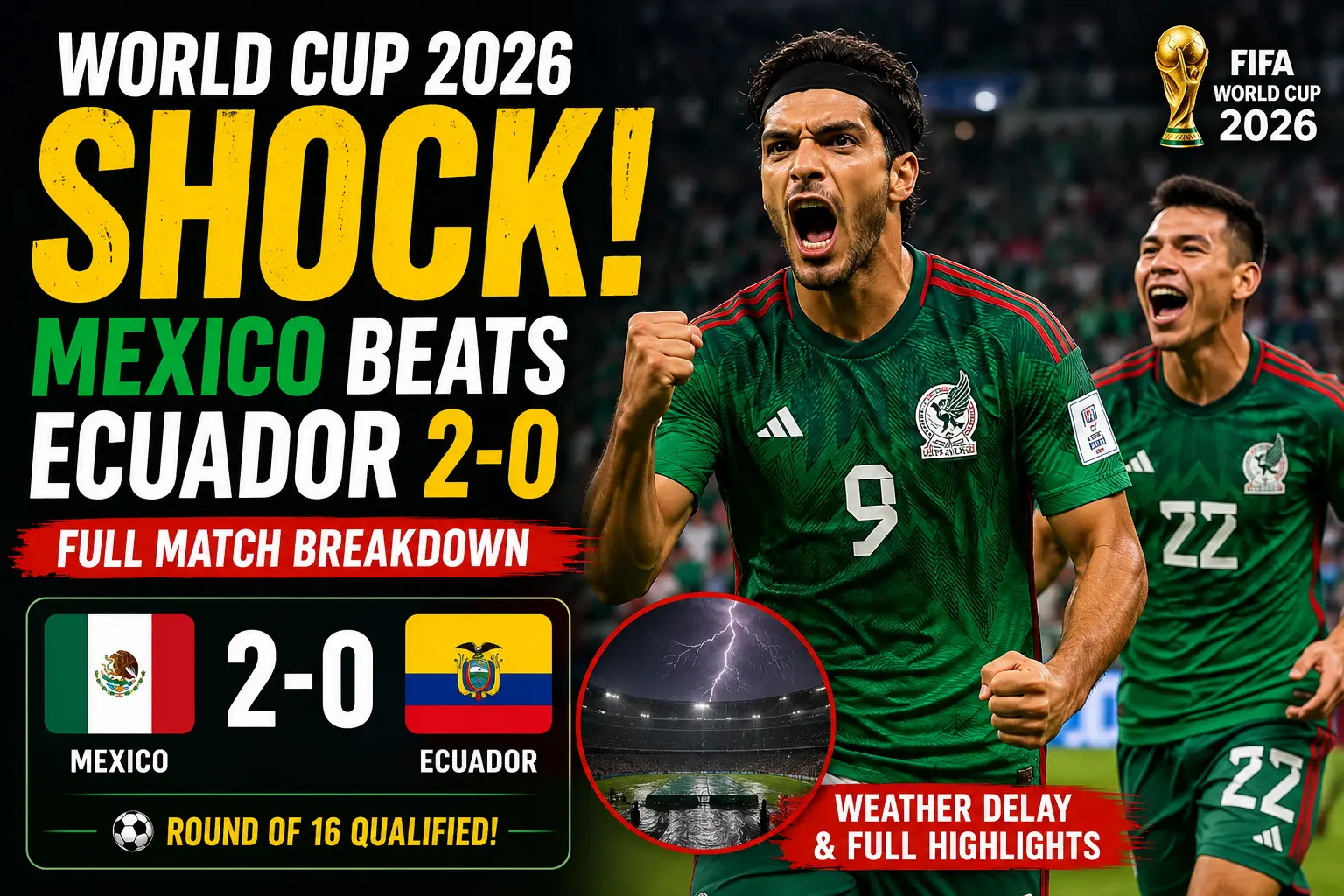 Mexico Beats Ecuador