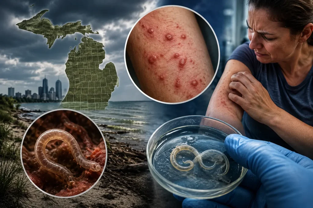 Michigan's parasite outbreak