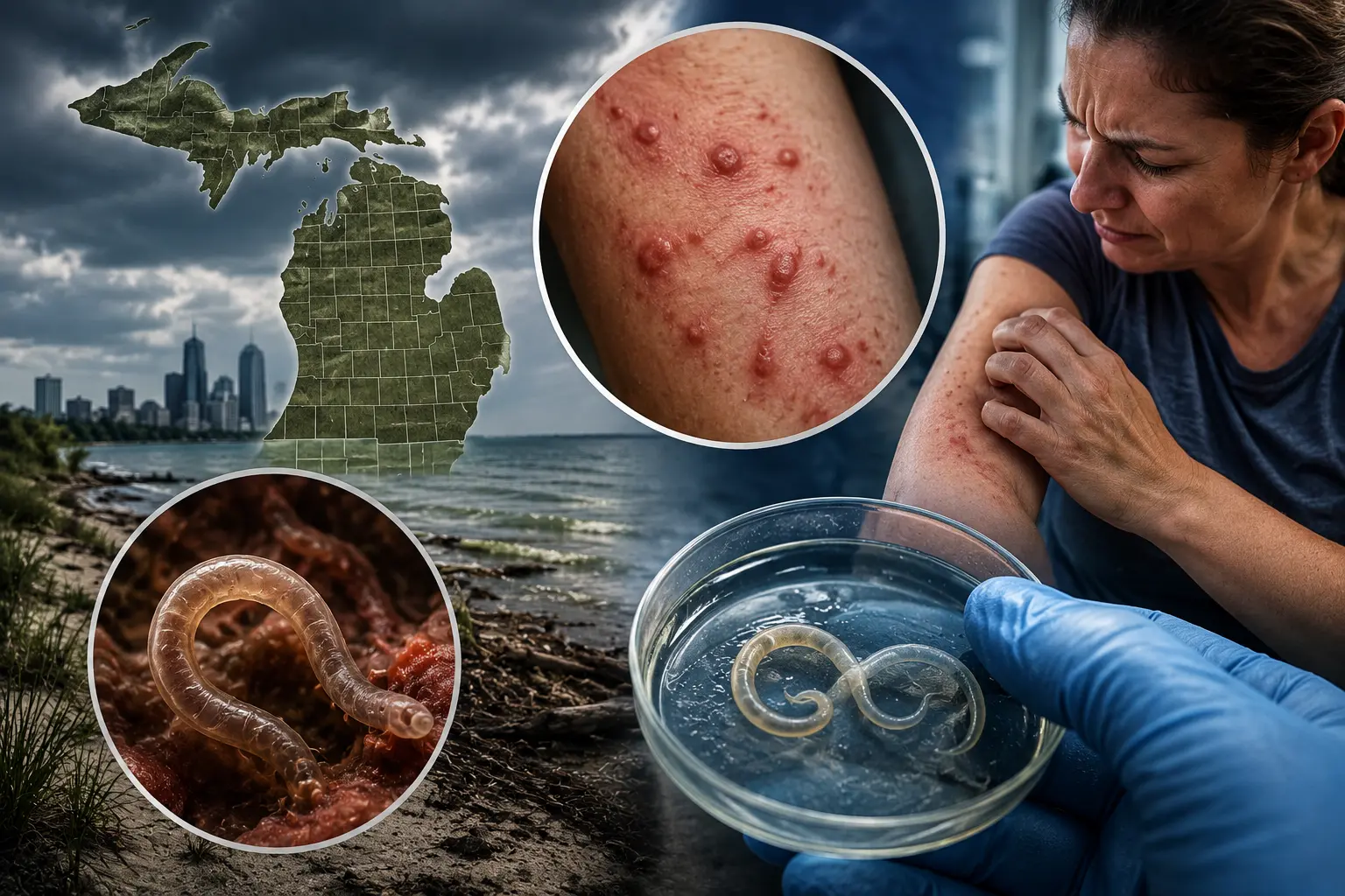 Michigan's parasite outbreak