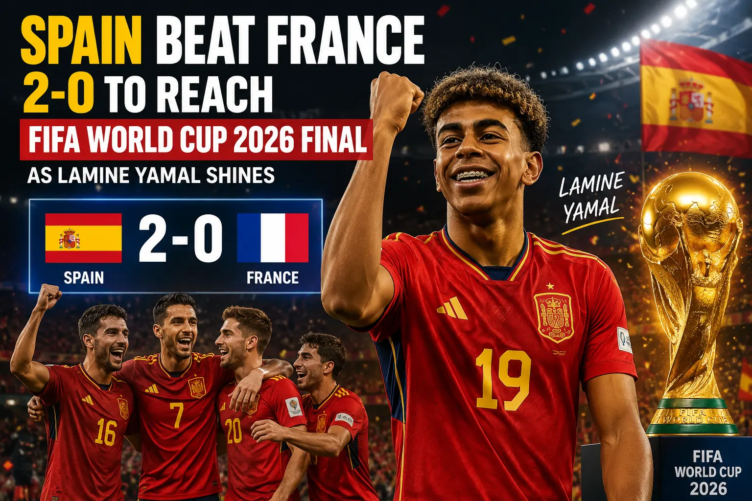 Spain Beat France