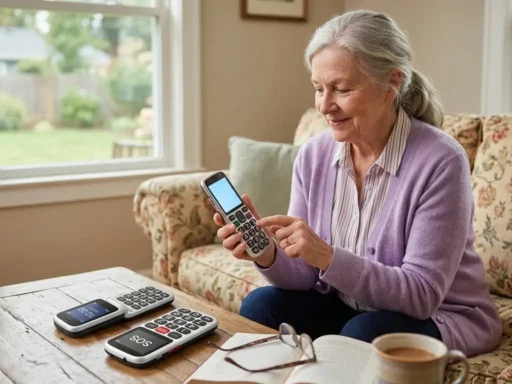 Best Easy-to-Read Big Button Phones for Elderly