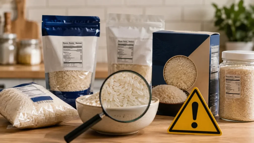 Lundberg organic jasmine white rice recall 2026 package