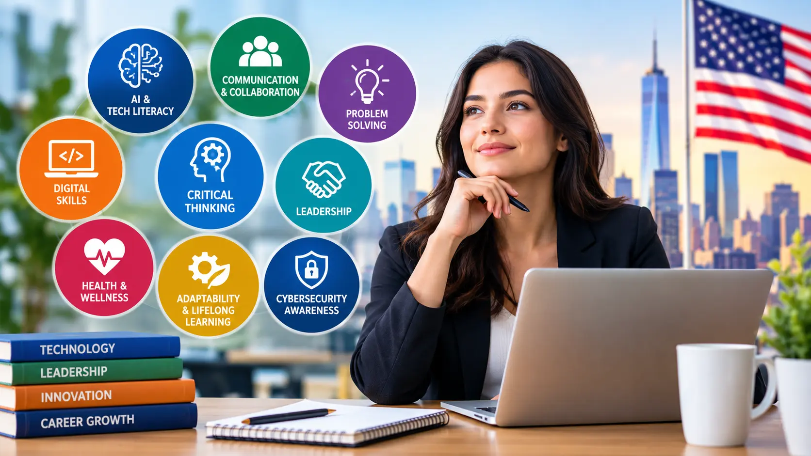 Most valuable skills for the U.S. job market illustration