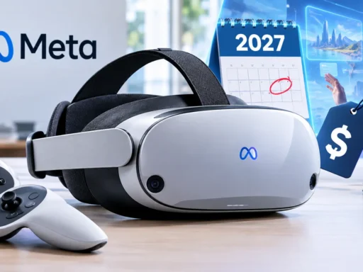 Meta VR Glasses launch and pricing update 2027