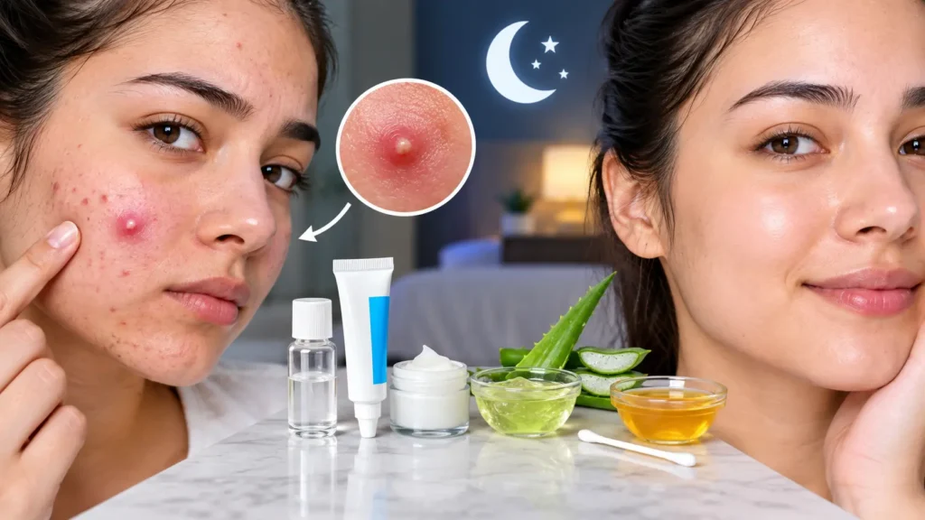 How to get rid of acne overnight with emergency spot treatments