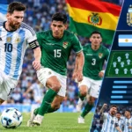 Argentina vs Bolivia match highlights and player stats
