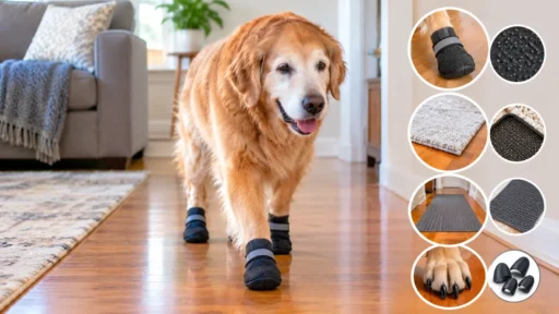 How to Stop a Senior Dog from Slipping on Hardwood Floors